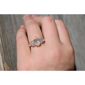 alternative raw diamond engagement rings, raw crystal size 4 5 6 7 8 8 9 10 11
